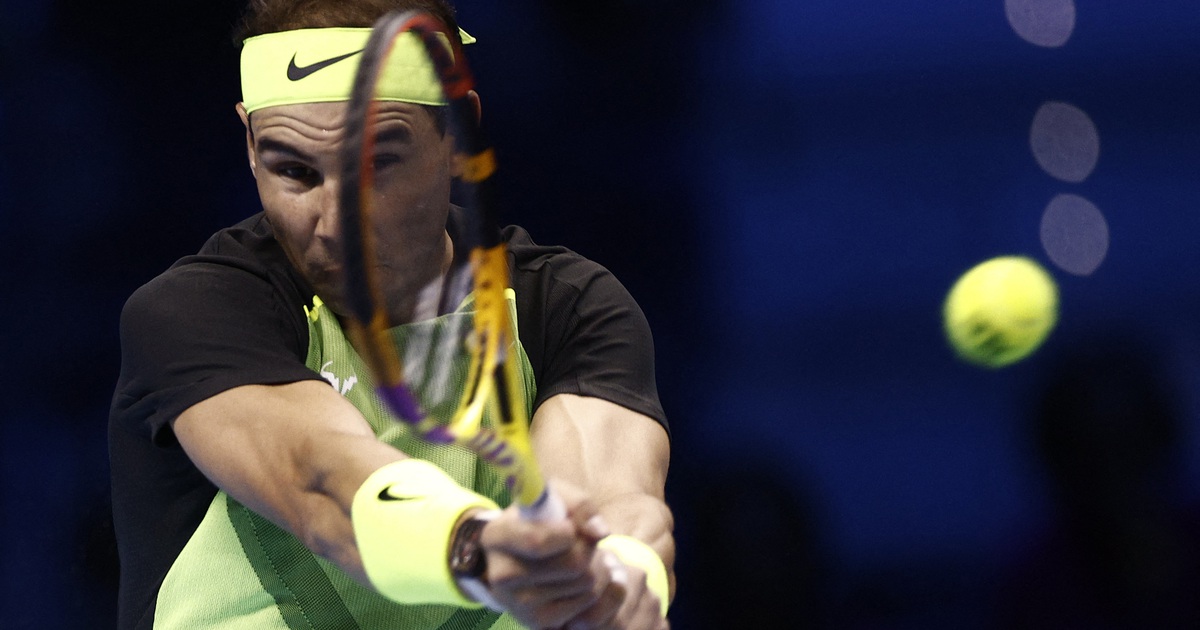 'Vua đất nện' Nadal thất bại trong trận ra quân tại ATP Finals