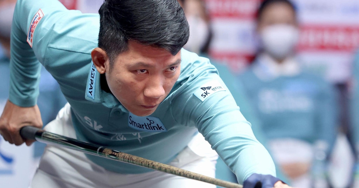 Giải billiards 3 băng PBA Tour: Ngô Đình Nại xuất sắc vào chung kết