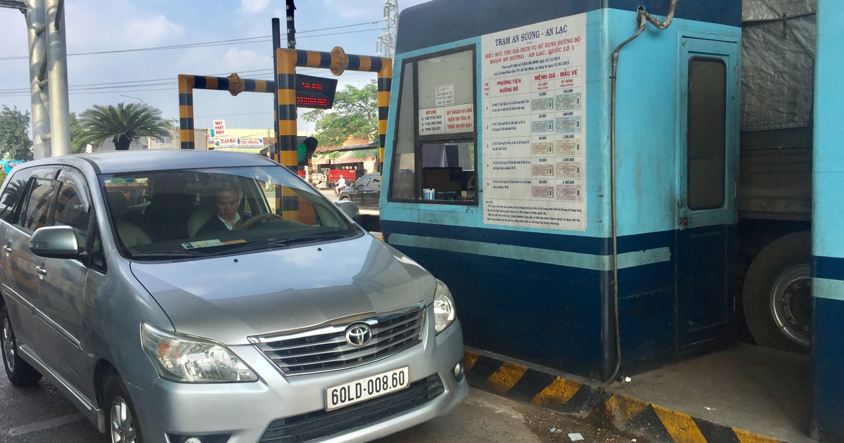 TP.HCM thu phí tự động không dừng tại trạm thu phí cầu Phú Mỹ