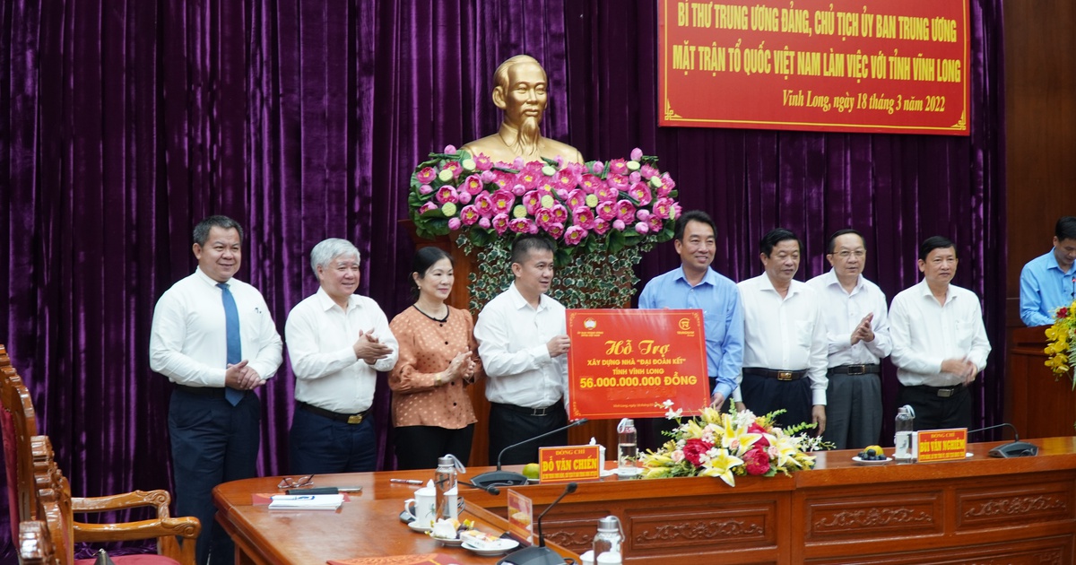 Vĩnh Long: Sắp có thêm 1.600 căn nhà đại đoàn kết