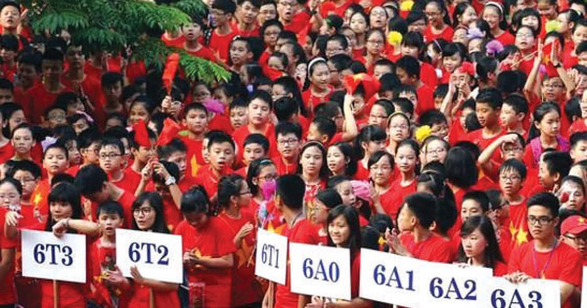 Trường Lương Thế Vinh xét tuyển 600 học sinh vào lớp 6