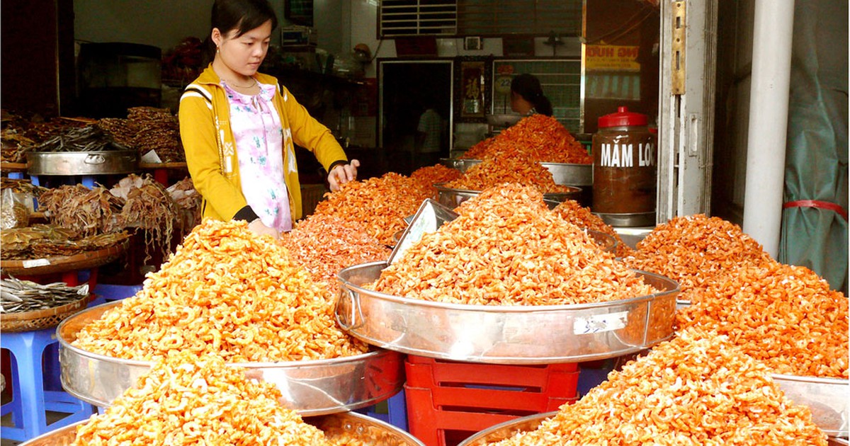 Sản vật ngày Tết: Thương hiệu tôm khô Rạch Gốc