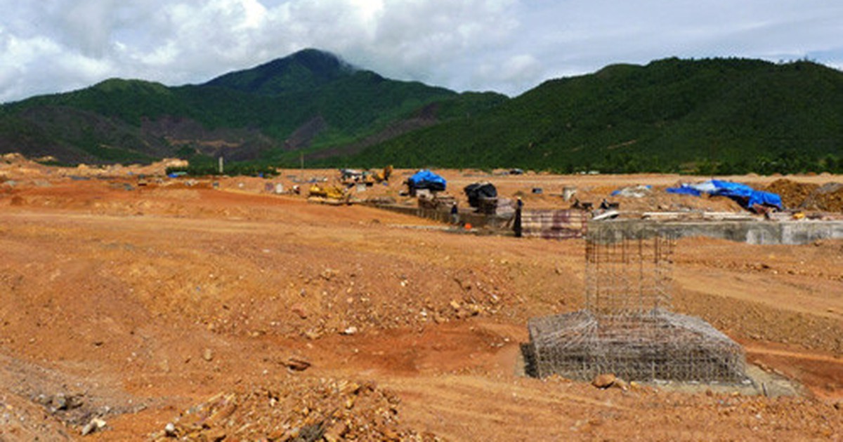 Tổ chức san nền Khu công nghệ cao Đà Nẵng