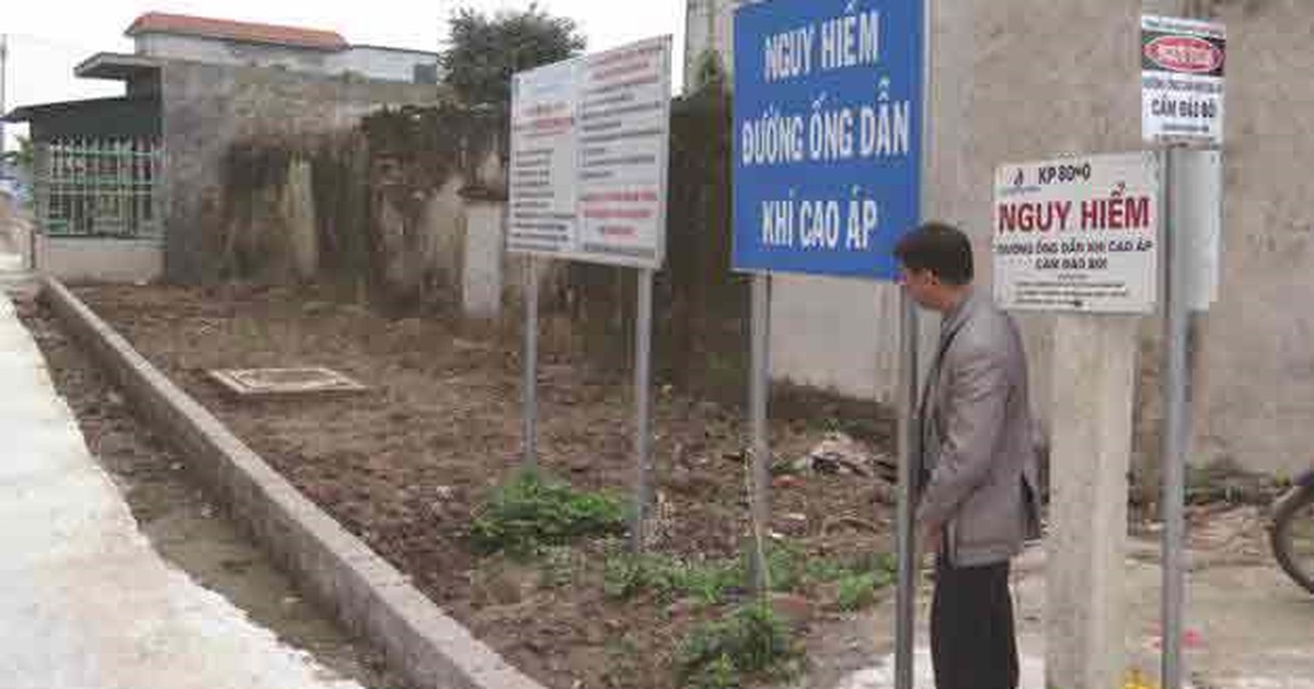 Ra 'tối hậu thư' cho người dân sống trên 'bom' ống dẫn khí