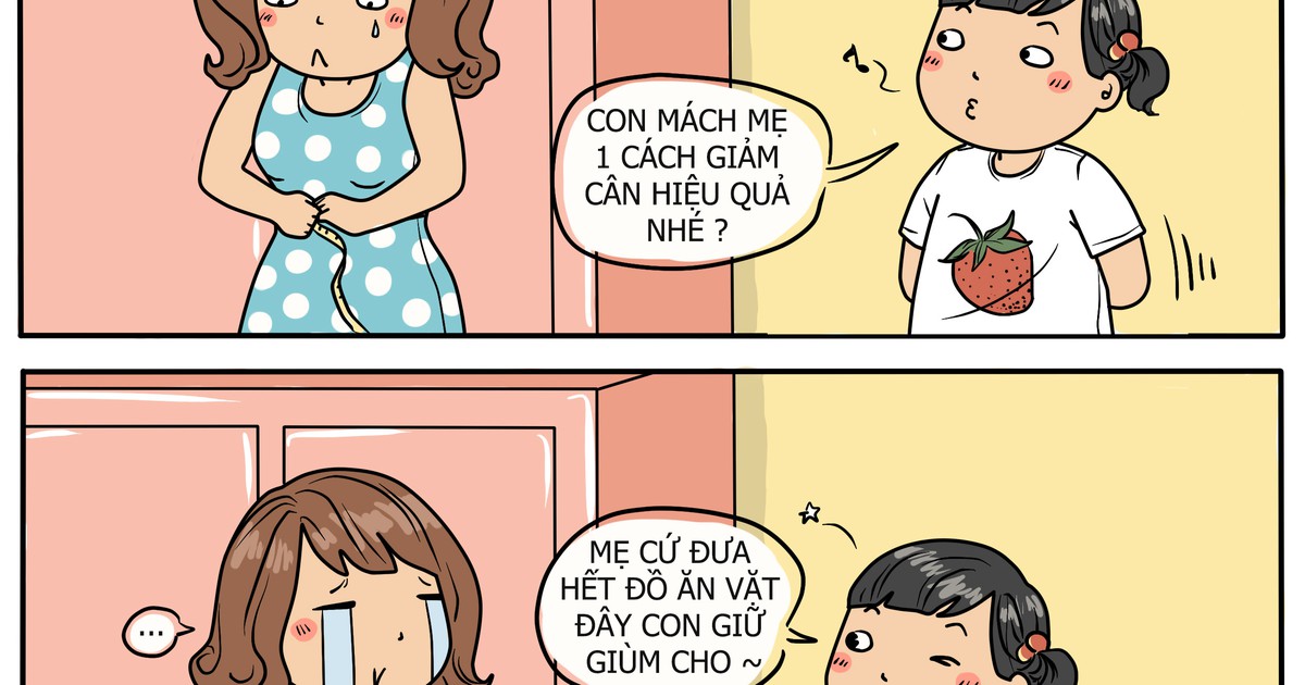 Bộ hình 'Cuộc sống dễ dàng hơn khi nghe lời khuyên của… con' gây bão mạng