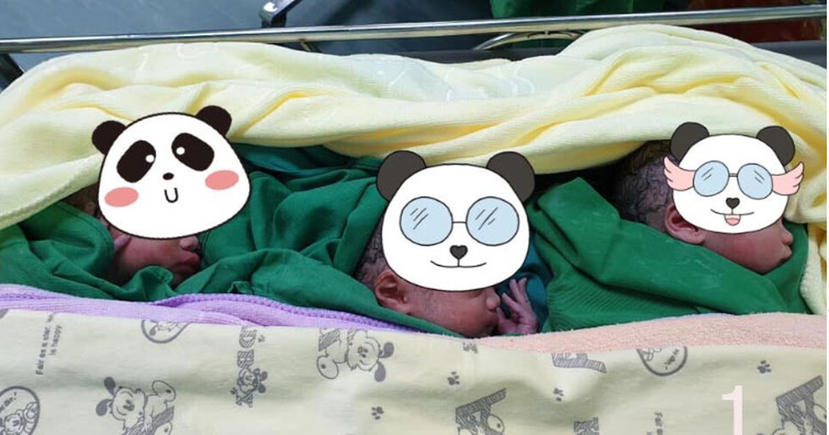 Nóng trên mạng xã hội: Ca sinh 3 toàn gái ‘dễ thương nhất trần đời’