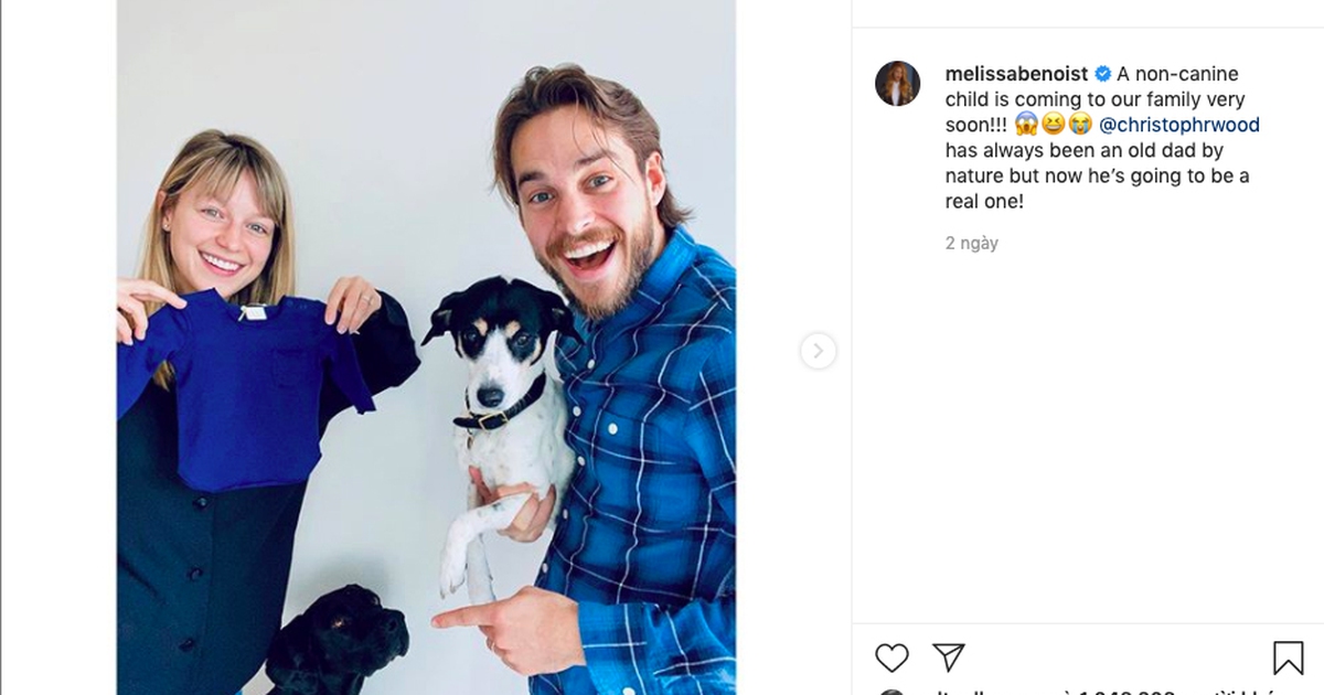 Mỹ nhân 'Supergirl' xác nhận mang thai con đầu lòng