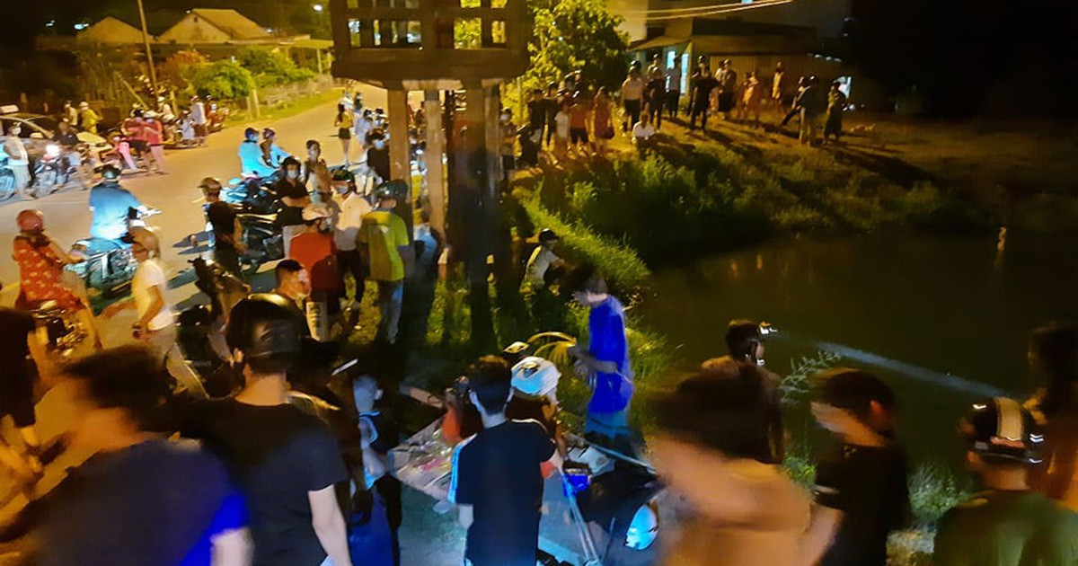 Chị lao xuống bờ kênh cứu em, cả hai đuối nước thương tâm