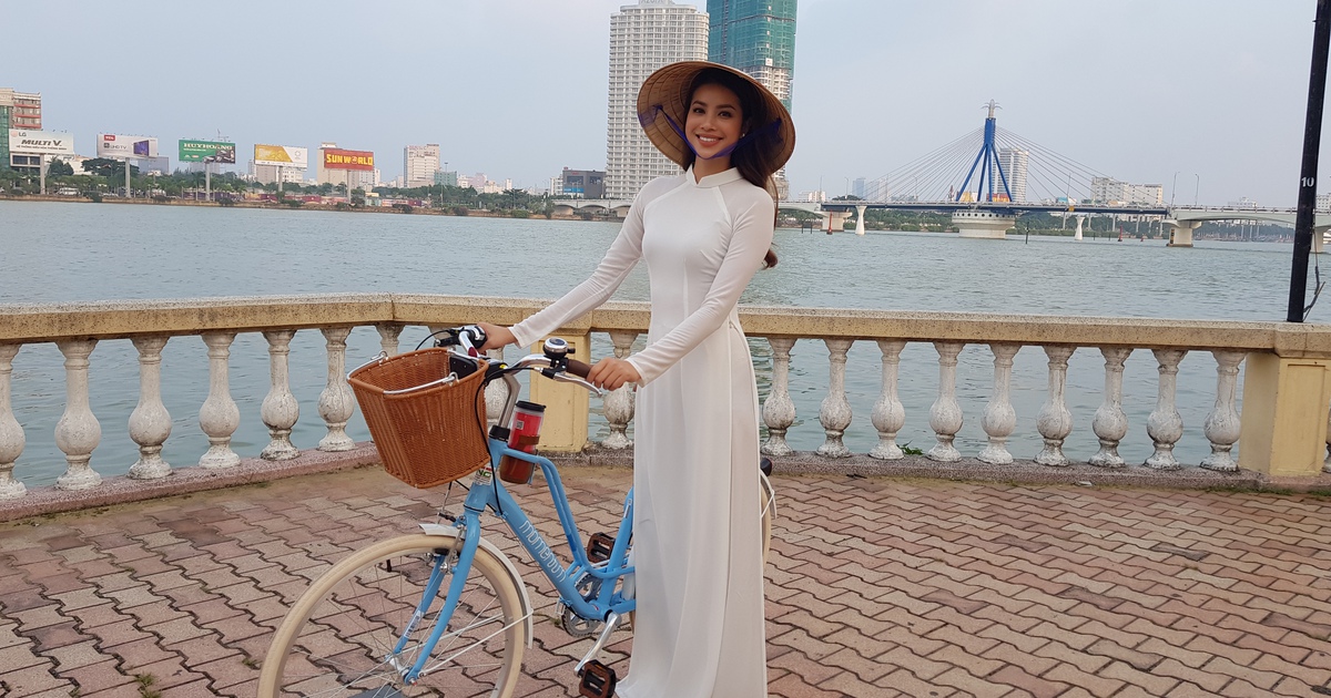Hoa hậu Phạm Hương quảng bá du lịch Đà Nẵng trước APEC