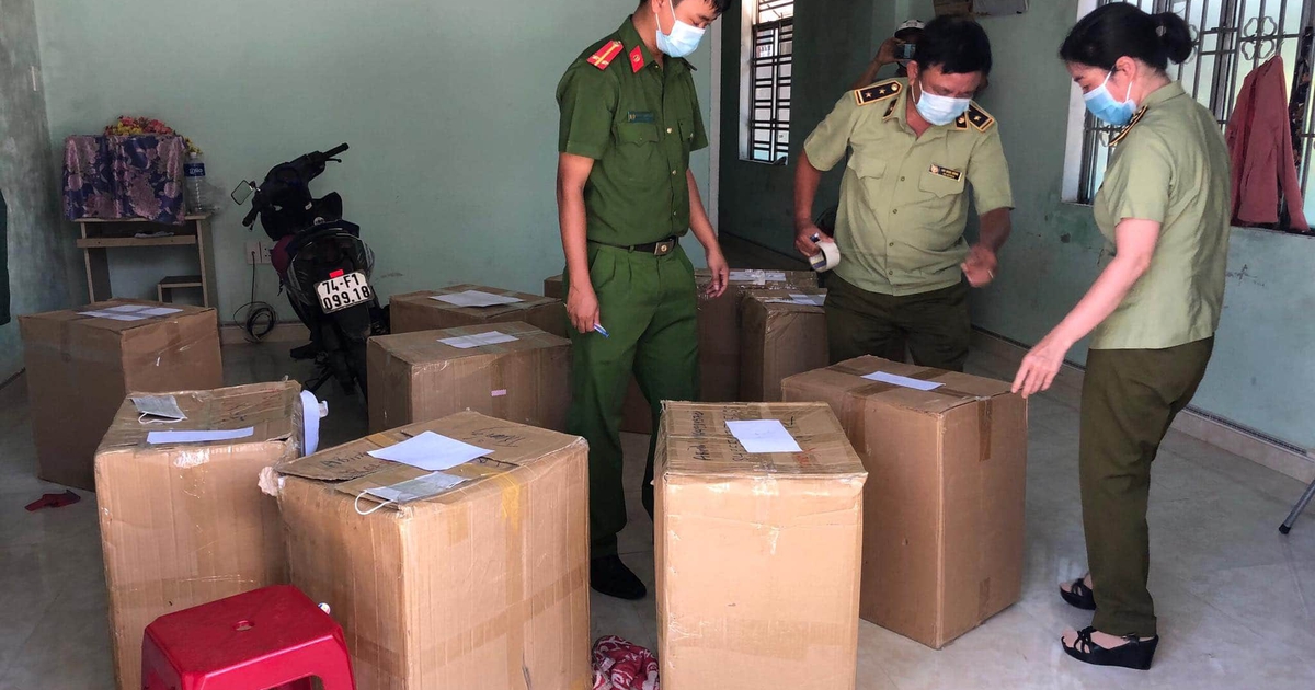 Tranh thủ mùa dịch, kinh doanh khẩu trang y tế trái phép