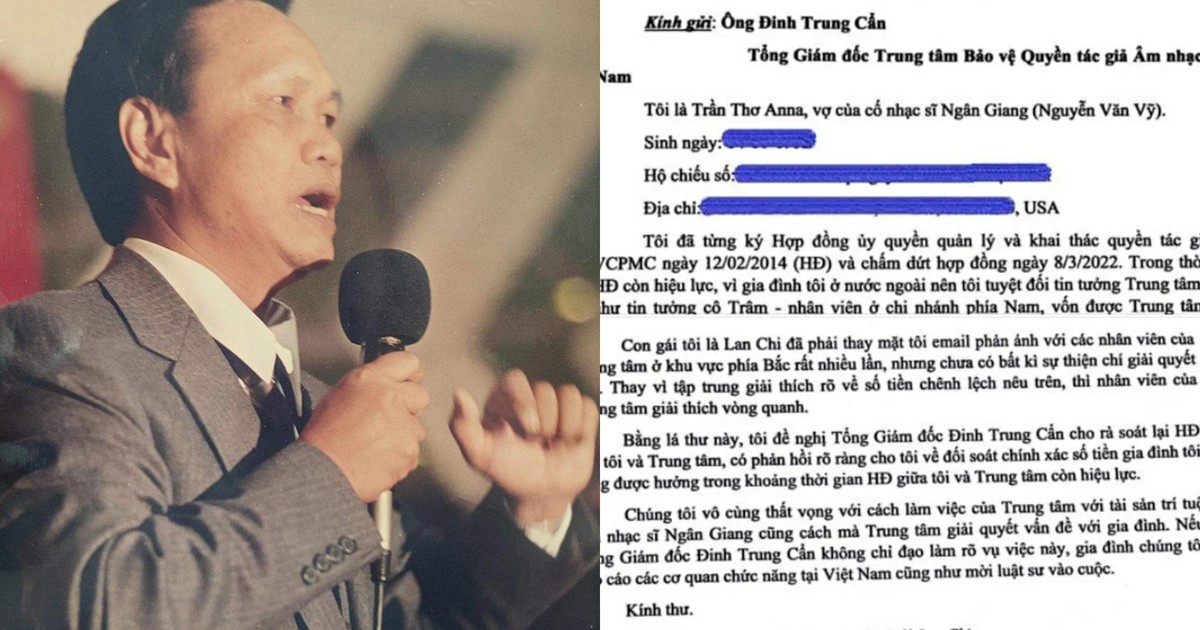 Gia đình cố nhạc sĩ Ngân Giang - tác giả 'Tôi vẫn nhớ' - bức xúc vì 'tiền tác quyền bị nhập nhèm'