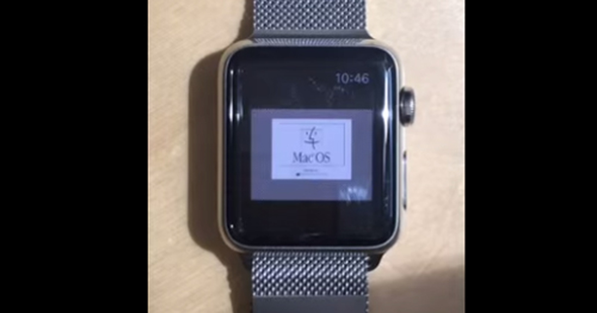 Biến Apple Watch thành máy tính Mac OS X