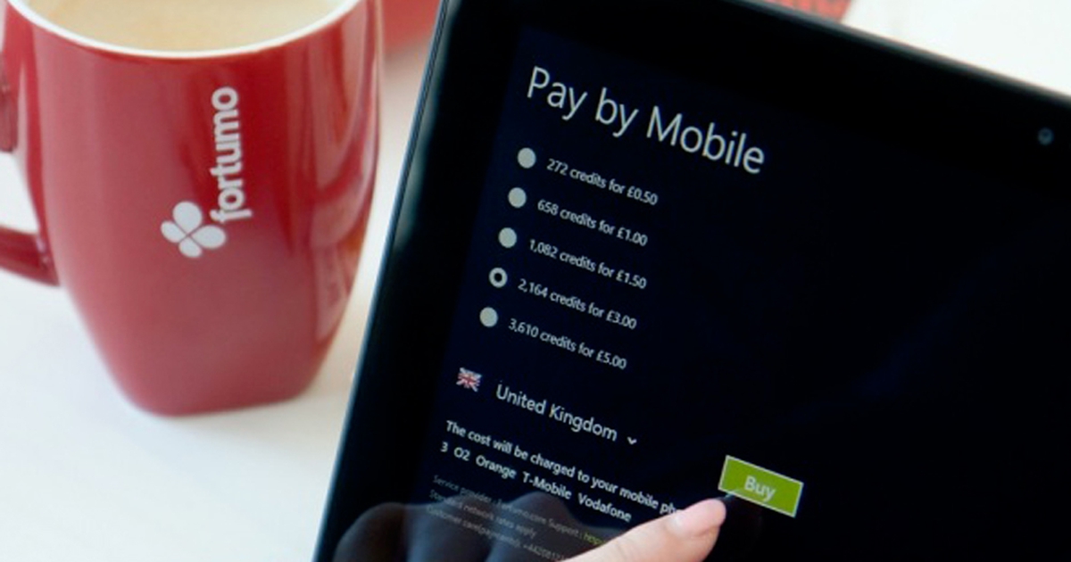 Dịch vụ thanh toán điện tử 1Pay hợp tác với Fortumo