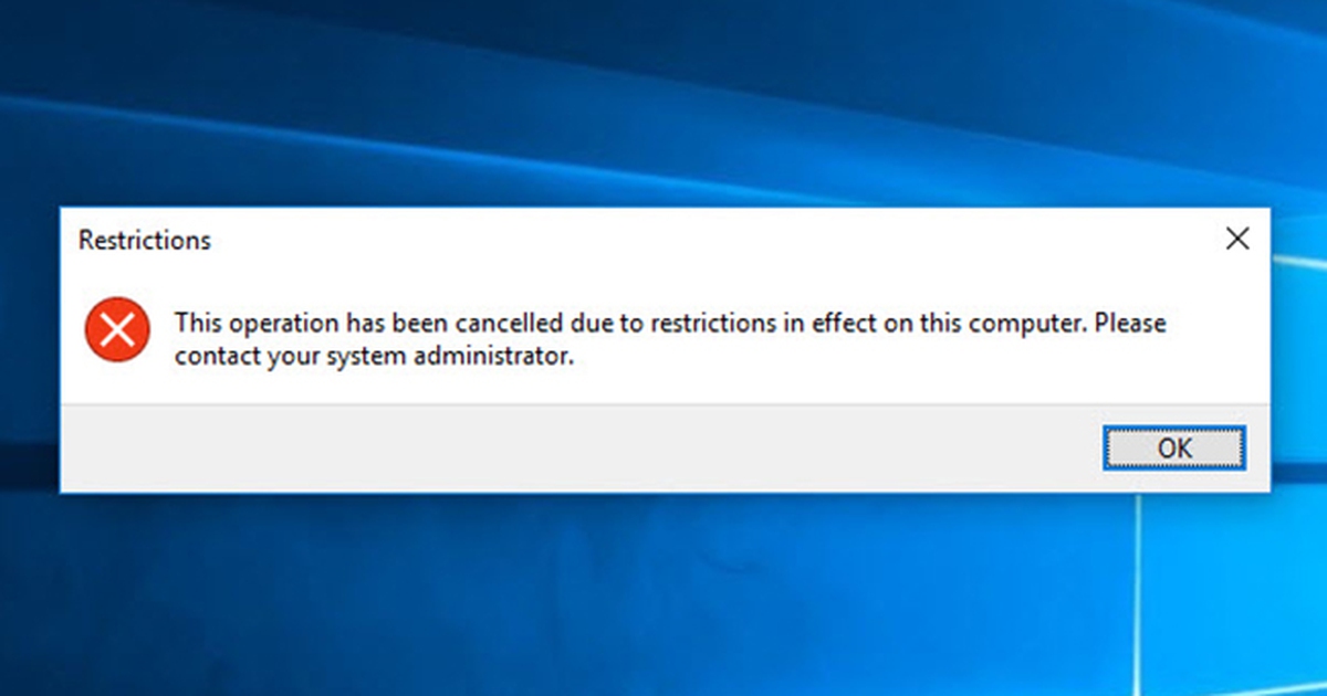 Ngăn chặn người lạ tự ý tắt máy tính của bạn