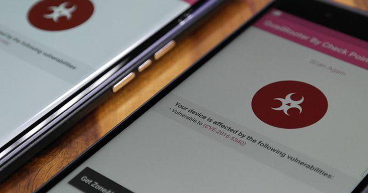 Gần 1 tỉ thiết bị Android dính lỗ hổng bảo mật Quadrooter