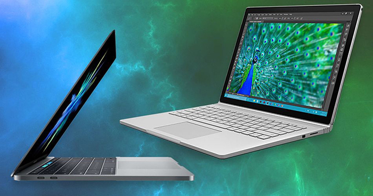 MacBook Pro và Surface Book, nên chọn sản phẩm nào?
