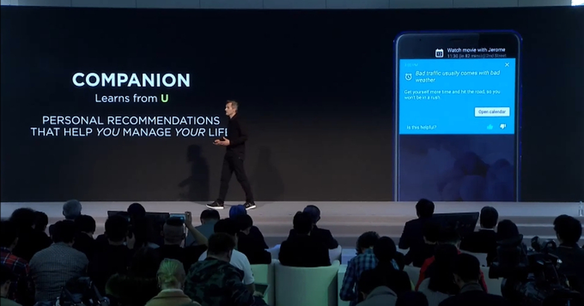 HTC chính thức trình làng trợ lý ảo Sense Companion