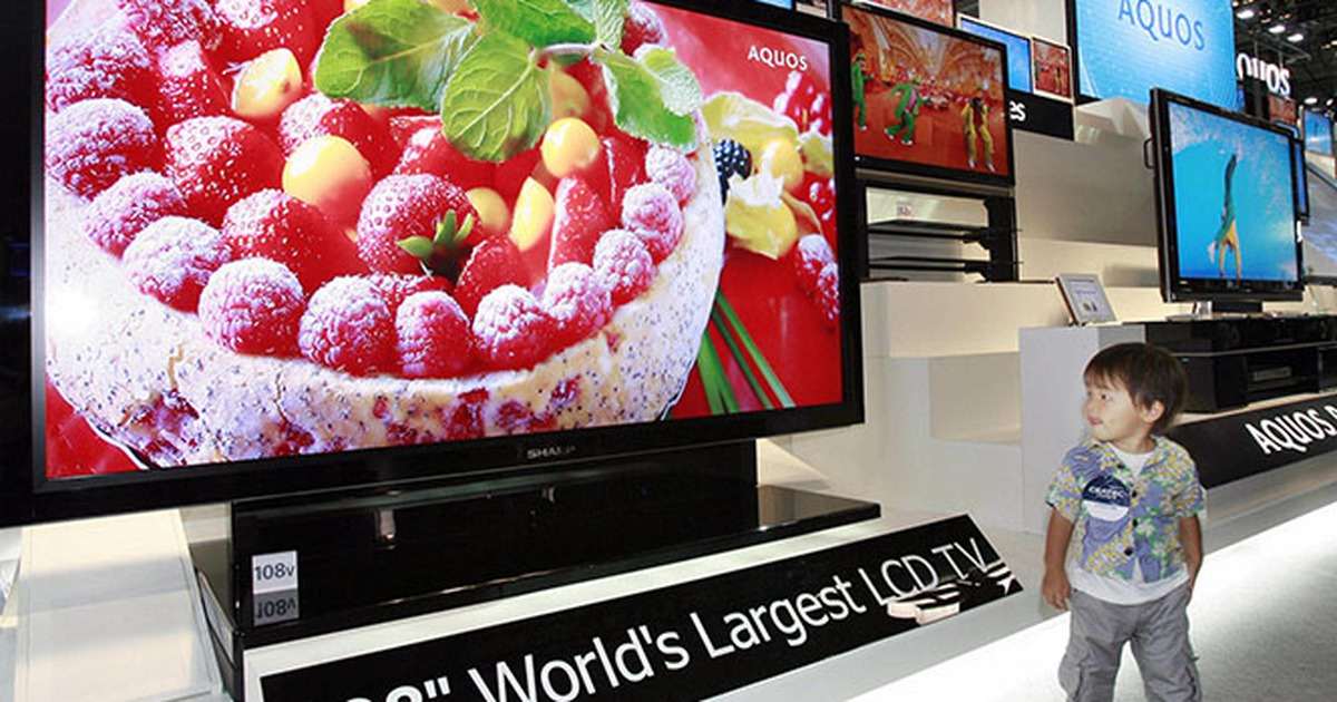 Sharp sản xuất OLED TV vào năm 2018