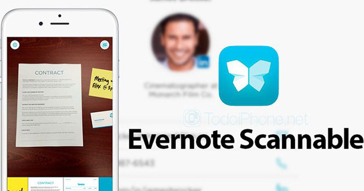 Biến iPhone thành máy quét tài liệu miễn phí