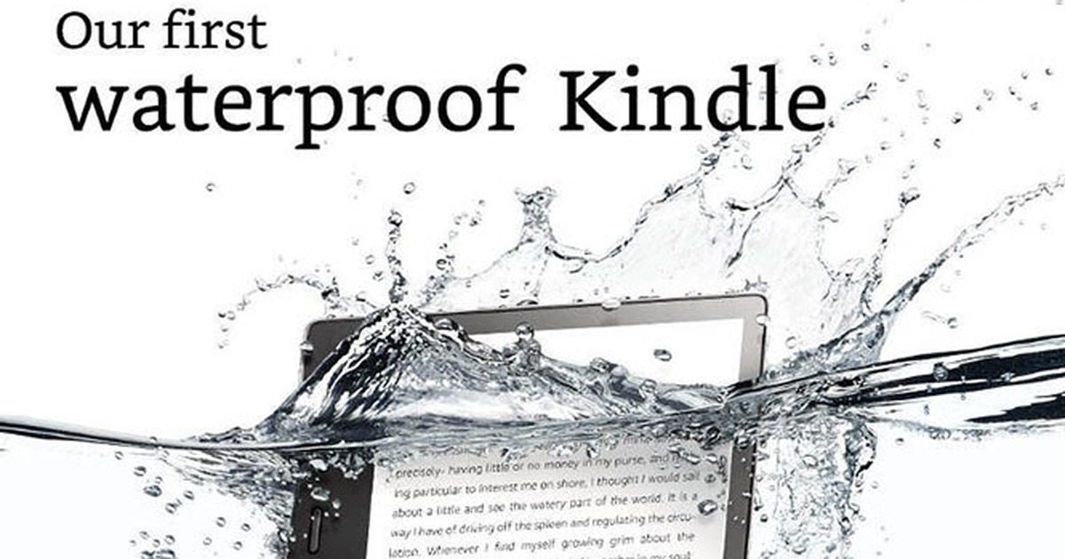 Amazon ra mắt phiên bản Kindle Oasis hỗ trợ chống nước