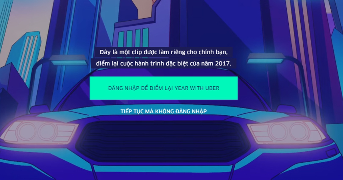 Nhìn lại thói quen di chuyển của người Việt trong năm 2017 qua Uber