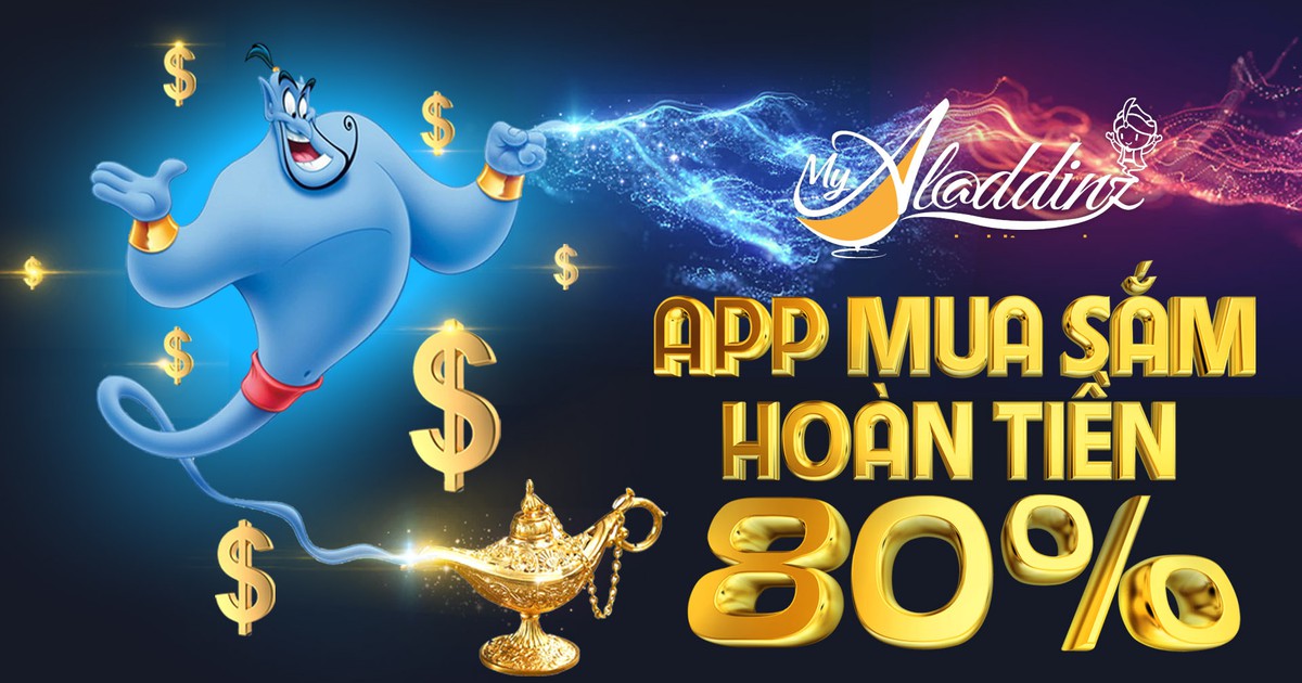 Cảnh giác mua sắm hoàn tiền 80% bằng ứng dụng MyAladdinz trên smartphone
