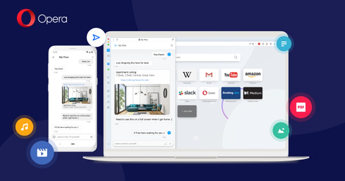 Opera cập nhật mã QR giúp đồng bộ dữ liệu giữa máy tính và Android