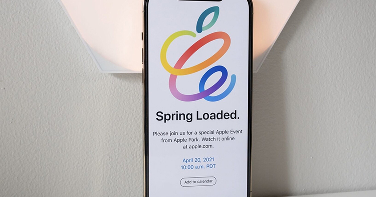 Apple gửi thư mời sự kiện ra mắt sản phẩm mới vào ngày 20.4