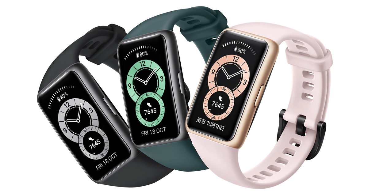 Huawei ra mắt vòng tay thông minh Band 6 hỗ trợ theo dõi SpO2