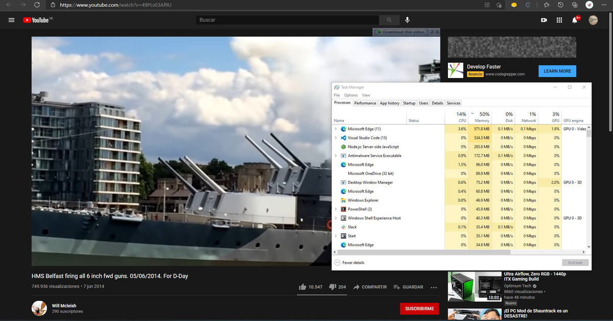 Microsoft điều tra báo cáo sự cố trình duyệt Edge của YouTube
