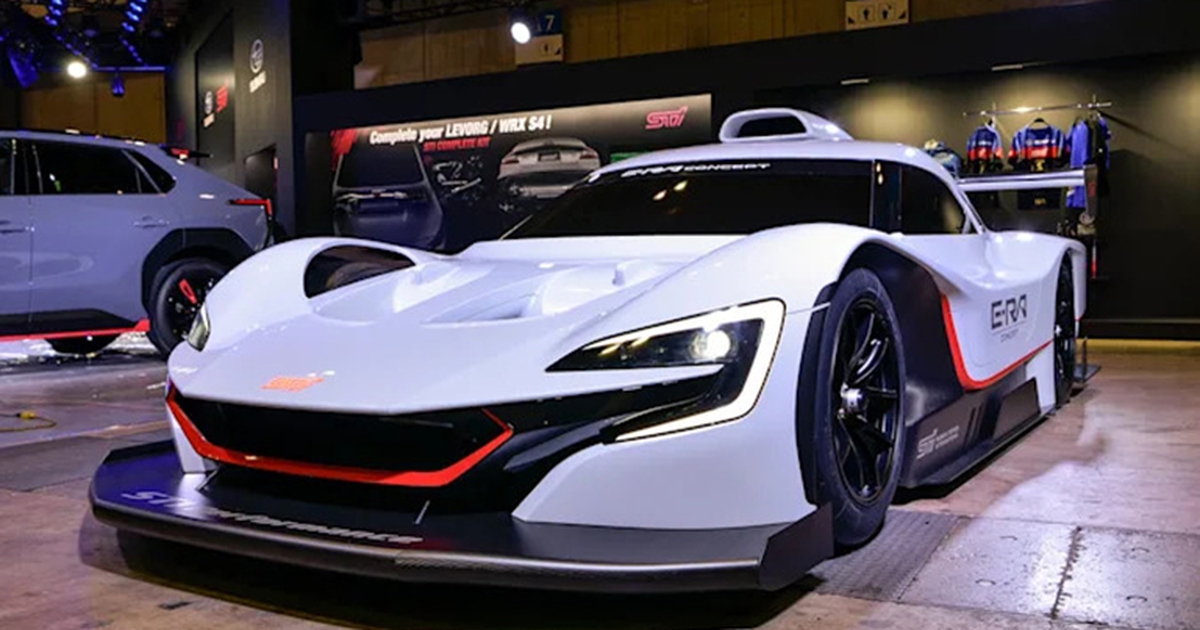 Subaru giới thiệu xe đua điện công suất 1.073 mã lực