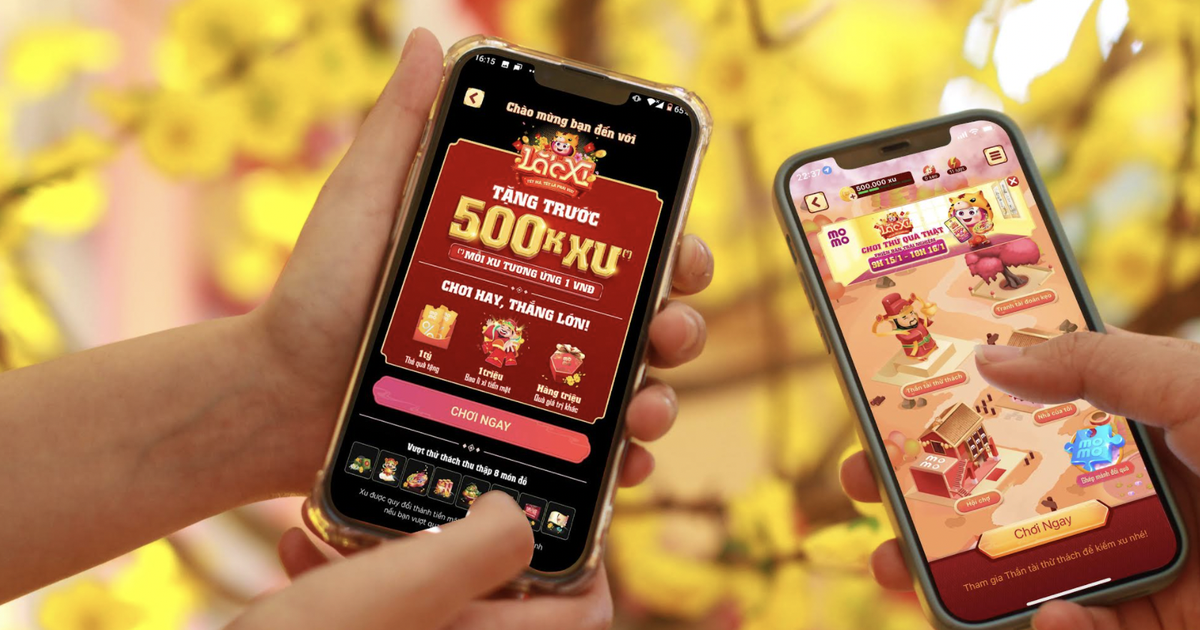 MoMo triển khai chiến dịch Lắc Xì 2022