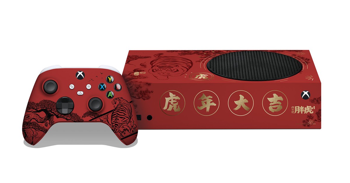 Xbox Series S phiên bản Lunar New Year ra mắt người hâm mộ