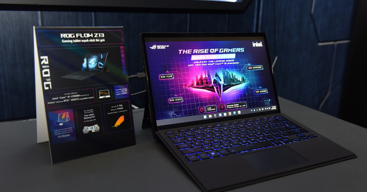 Asus trình làng loạt laptop ROG trang bị Intel Core thế hệ 12 dành cho game thủ
