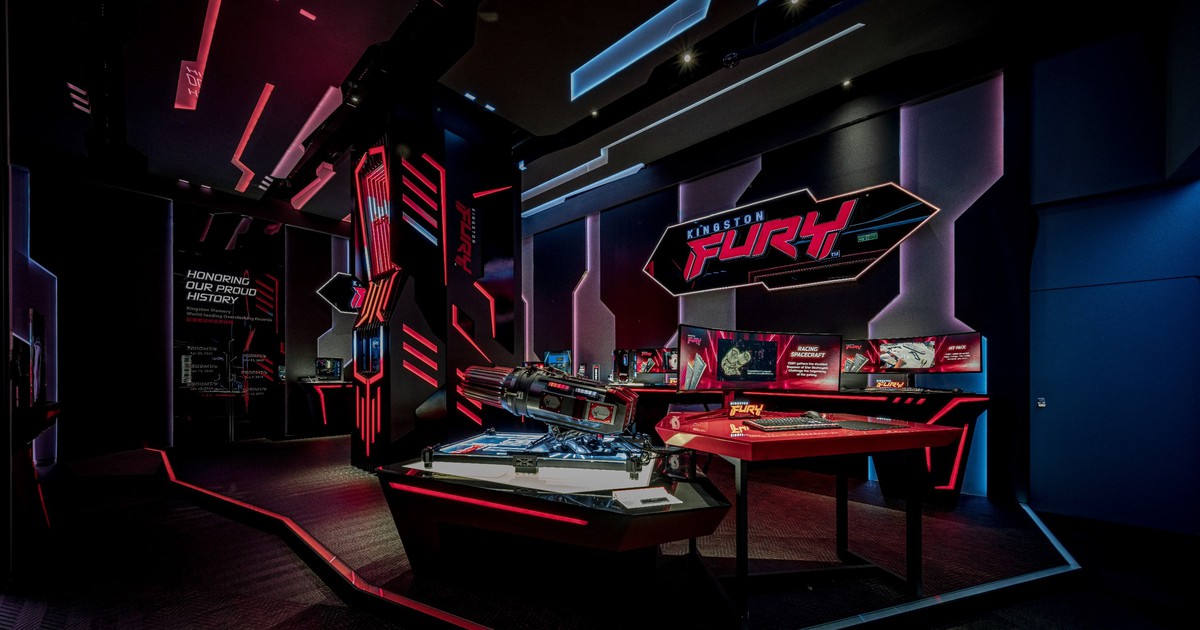 Kingston ra mắt phòng trải nghiệm game Kingston FURY đầu tiên trên thế giới