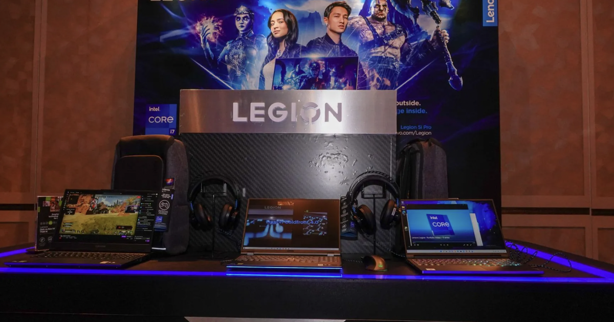 Lenovo trình làng loạt laptop Legion và Yoga mới