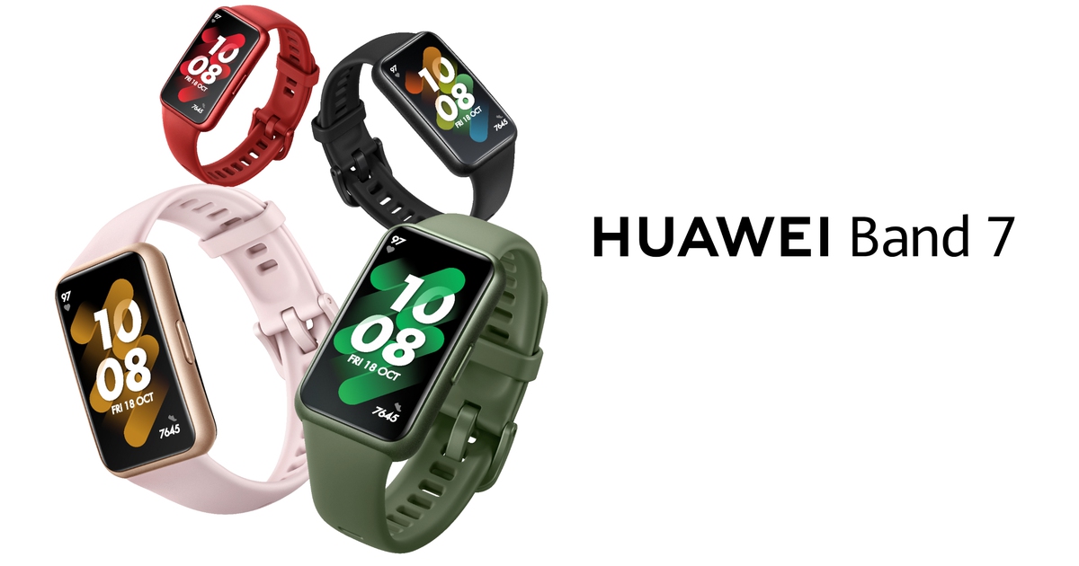 Huawei ra mắt vòng tay thể thao thông minh Band 7