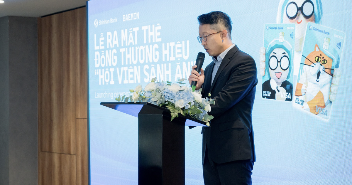 Baemin và Shinhan ra mắt thẻ Hội viên sành ăn