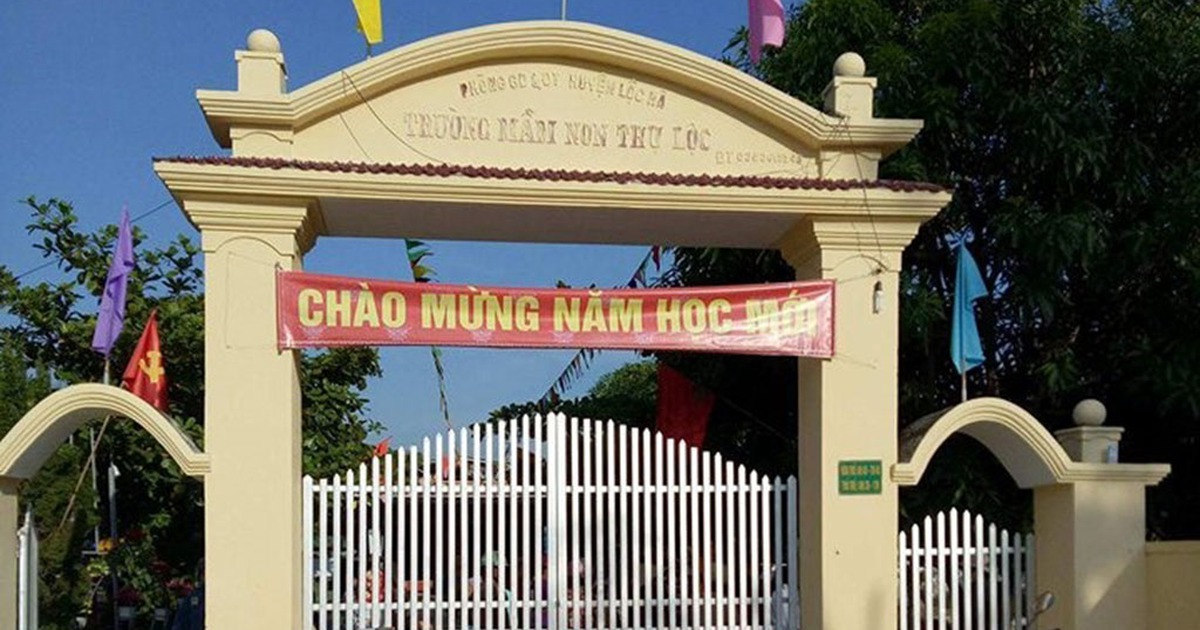 Kỷ luật cảnh cáo hiệu trưởng trường mầm non bị tố lạm thu