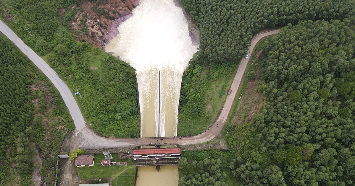 Hồ Kẻ Gỗ đã cắt được 200 triệu m3 nước cho hạ du