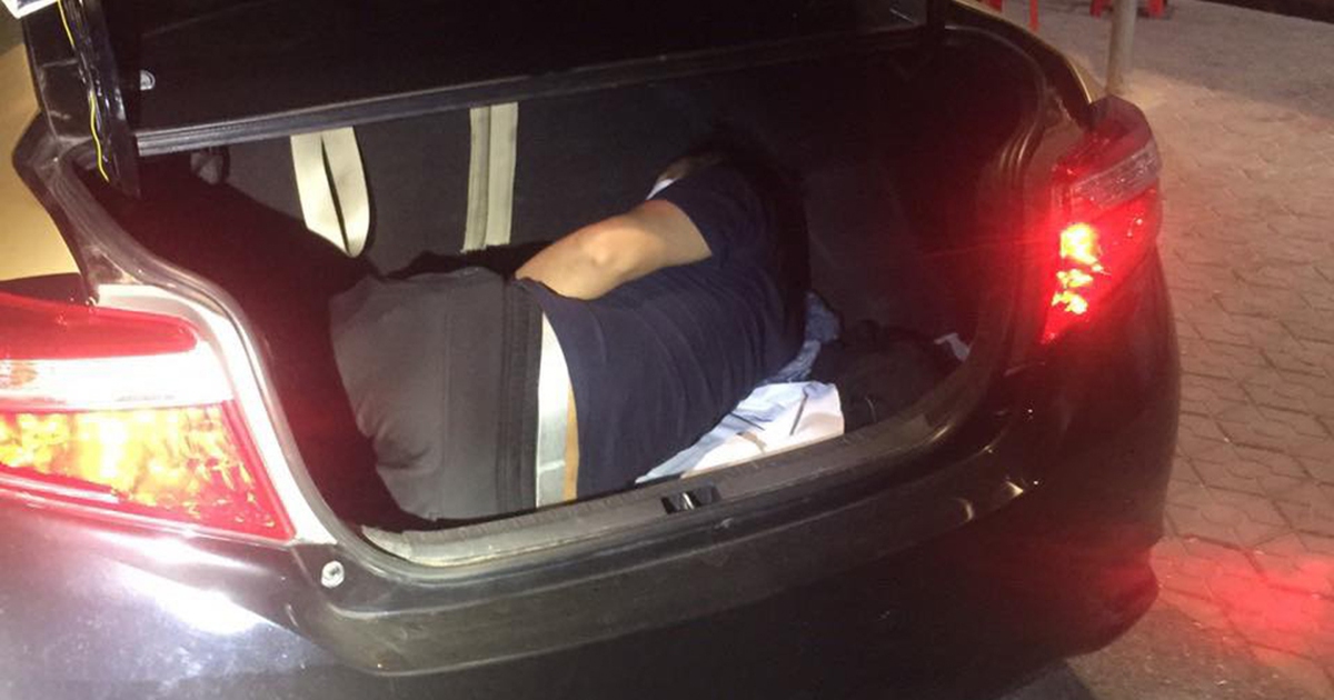 Tài xế giấu người nước ngoài trong cốp xe trốn kiểm tra y tế ở Hà Tĩnh