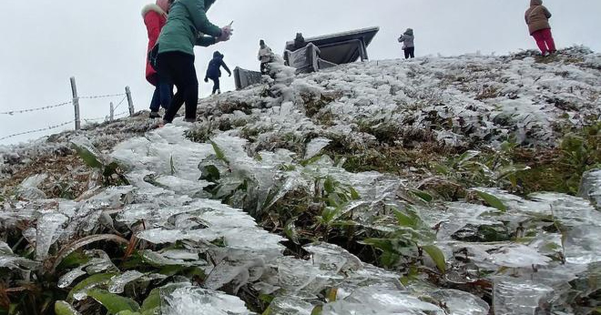 Thời tiết tết Nguyên đán Nhâm Dần dự báo có mưa tuyết, băng giá