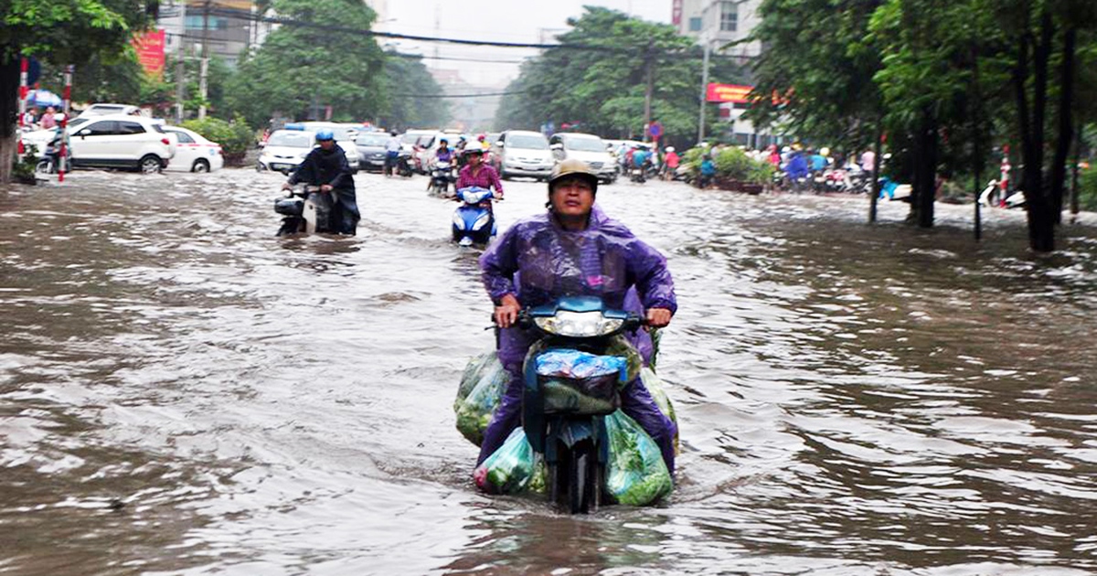 Sắp có đợt mưa lớn bao trùm các tỉnh Bắc và Trung bộ