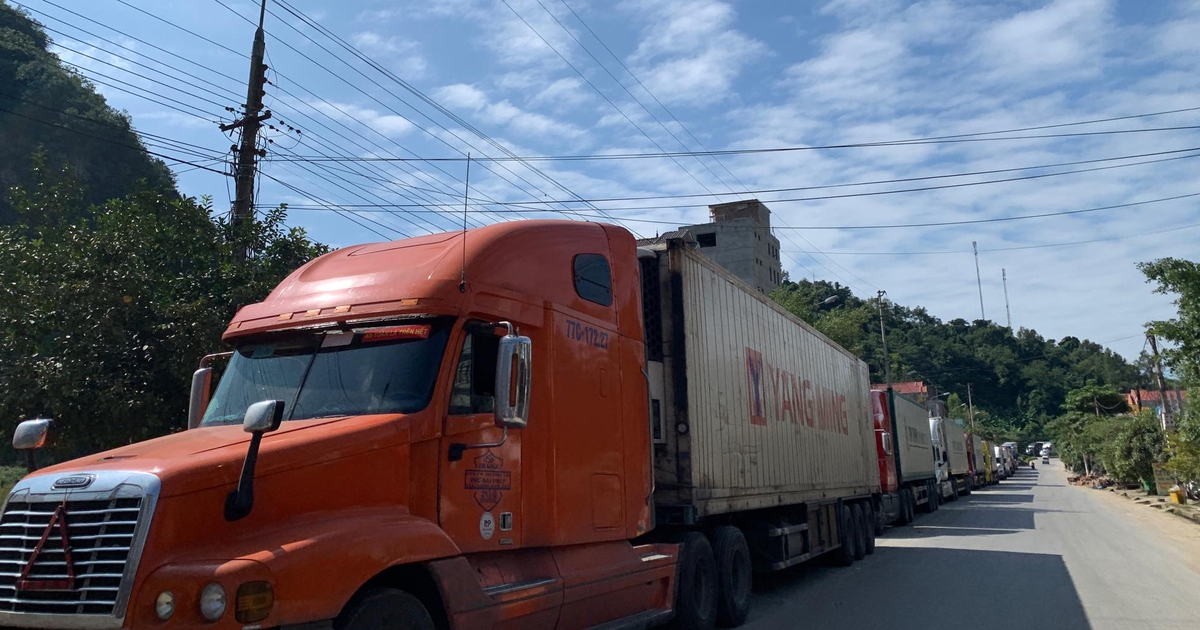 Trung Quốc kéo dài thời gian thông quan, nông sản tại Tân Thanh giảm ùn ứ