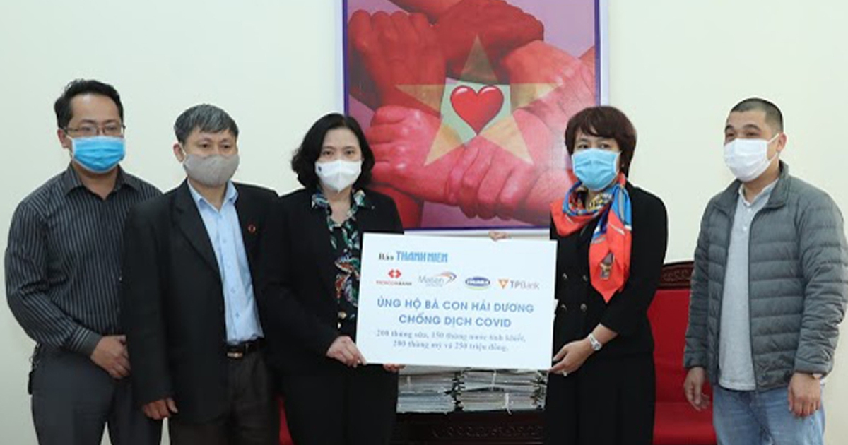 Báo Thanh Niên tiếp sức người dân vùng dịch Covid-19 Hải Dương