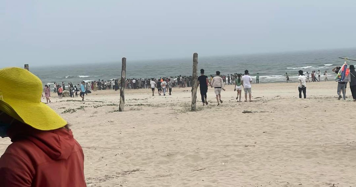 Một người tử vong do đuối nước trên biển Cửa Việt