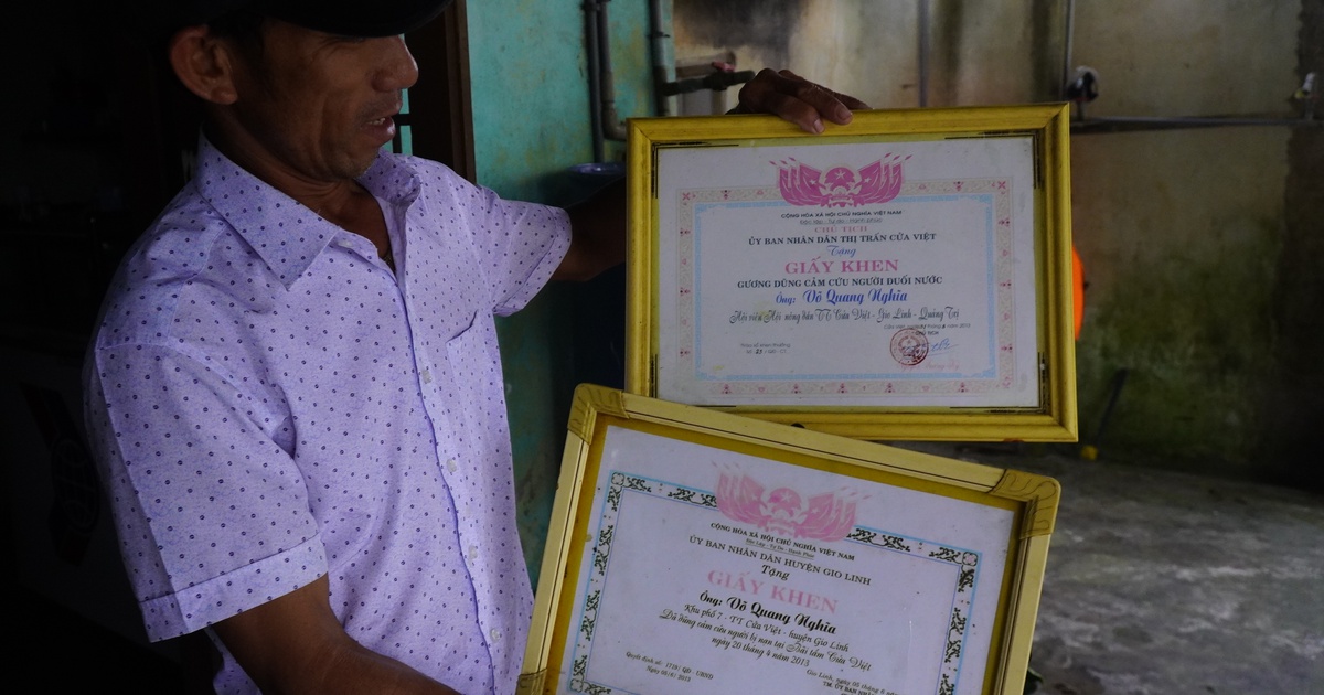 Vinh danh chủ nhà hàng kiêm 'người hùng trên biển Cửa Việt'