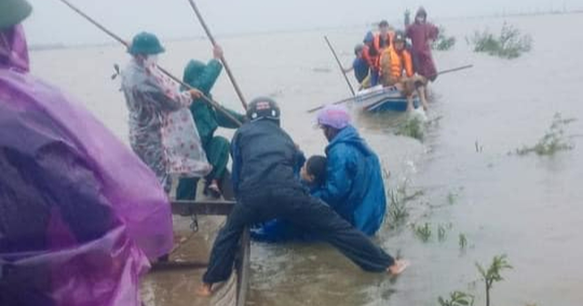 Quảng Trị: Vượt lũ đi thăm mẹ, 1 phụ nữ tử nạn trên đường về