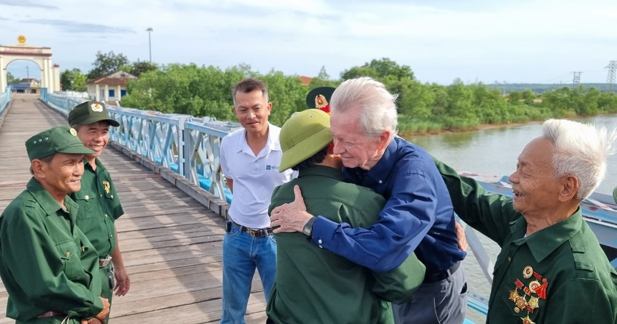 Khát vọng hòa bình trong trái tim cựu binh Mỹ