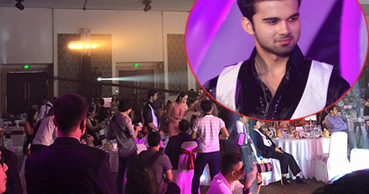 Bất chấp ca sĩ đang hát, sao Việt thay nhau chụp ảnh cùng nam diễn viên 'Cô dâu 8 tuổi'